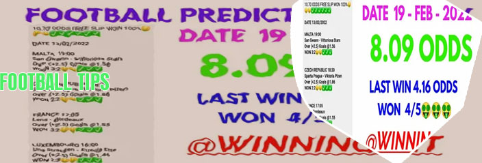 Dreamsville daily football tips