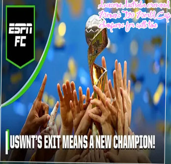 Women's world cup champions